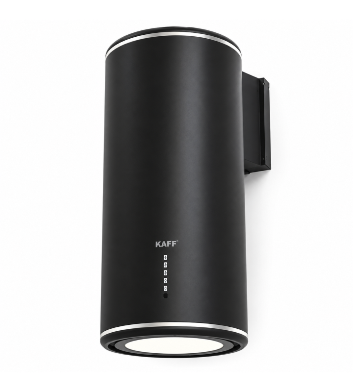 Máy Hút Mùi KAFF KF-WL2038B Hình Trụ Tròn Áp Tường BLDC 1000m³/h