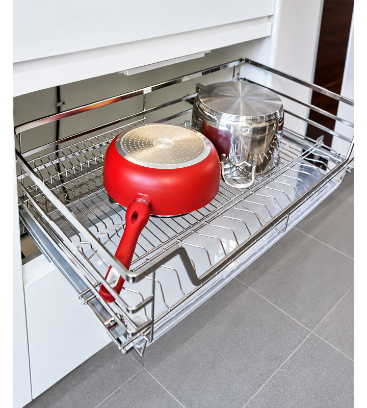 KỆ ĐỰNG BÁT ĐĨA NAN VUÔNG INOX XƯỚC MỜ SUS304
