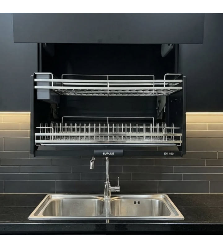 GIÁ BÁT ĐĨA NÂNG HẠ EUPLUS INOX 304