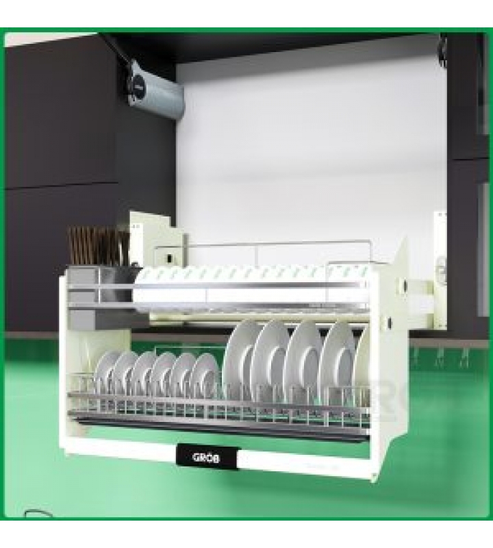 GIÁ BÁT NÂNG HẠ NAN DẸT INOX 304 GV304 ( C1.12 )